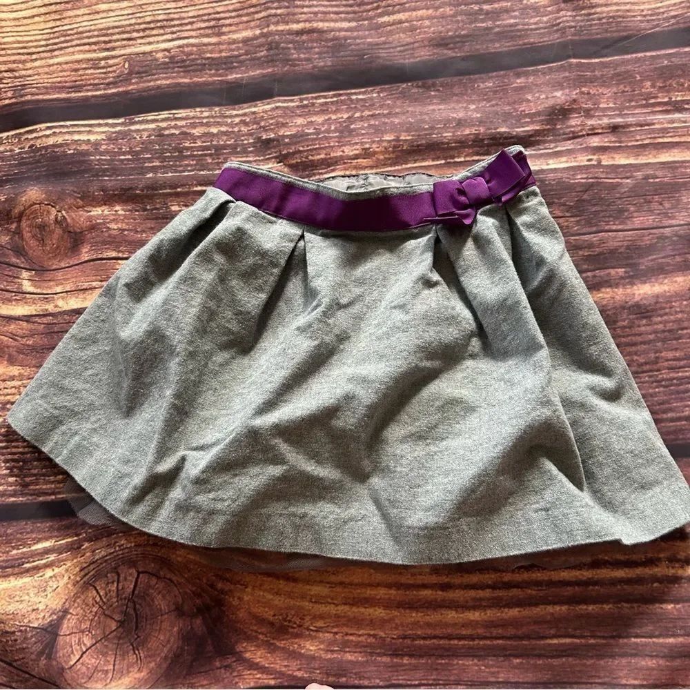 Kid’s Janie And Jack Grey Skirt Size 4T